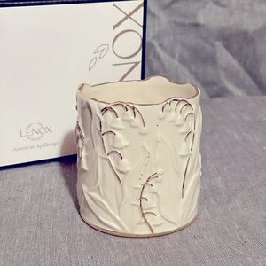 Lenox Lily of the Valley Votive with Candle